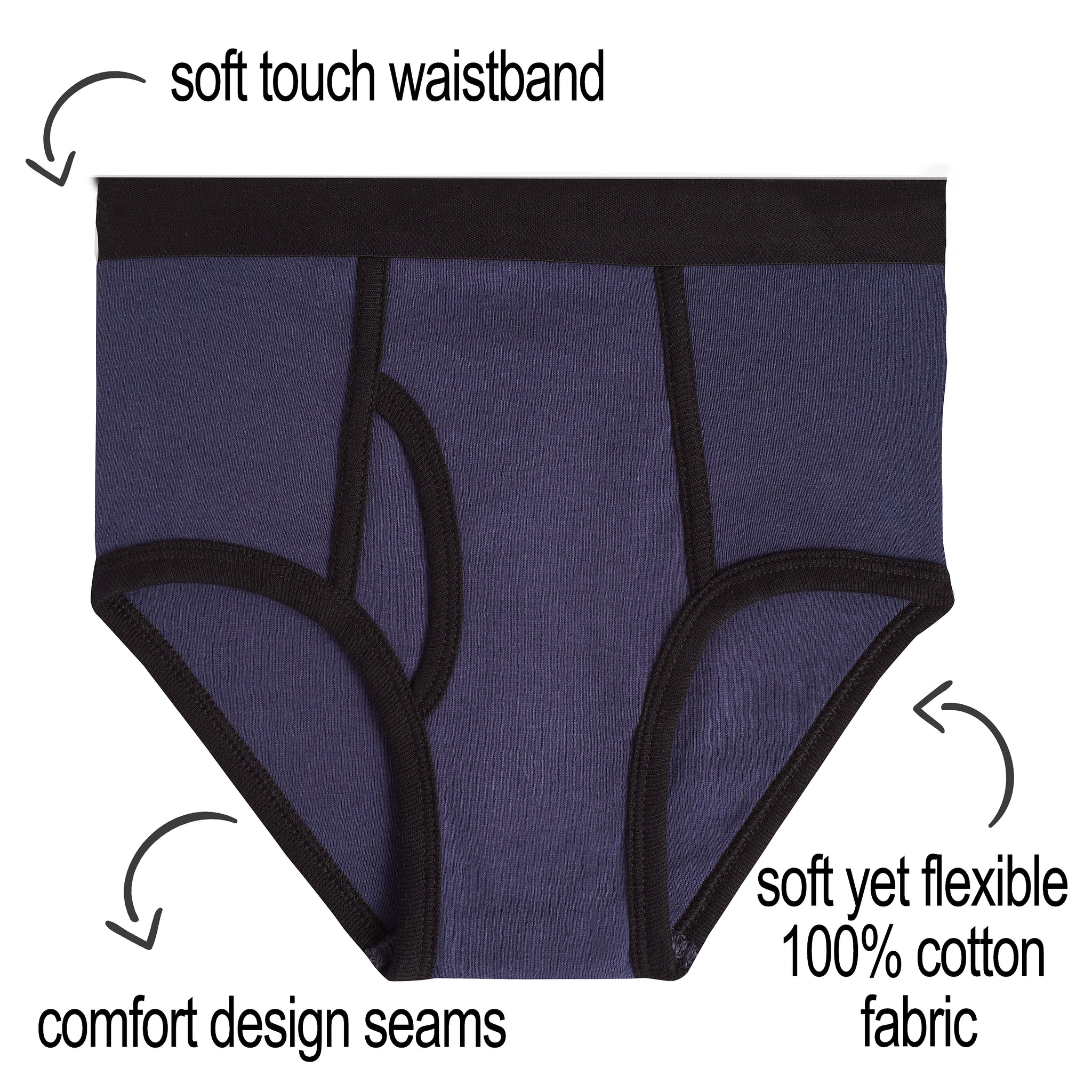 Soft Touch Briefs 2-pack