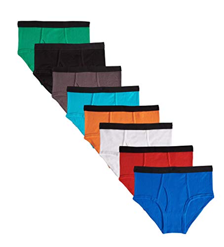 Mallary by Matthew 100% Cotton Boys Briefs Underwear Multicolor Elastic